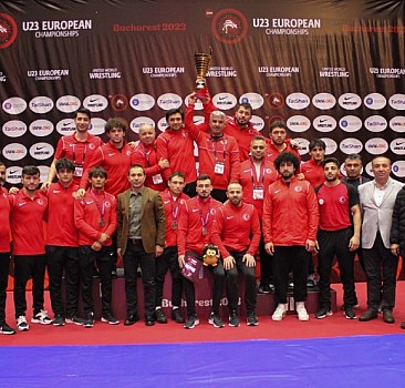 23 Yaş Altı Grekoromen Güreş Milli Takımı Avrupa şampiyonu oldu