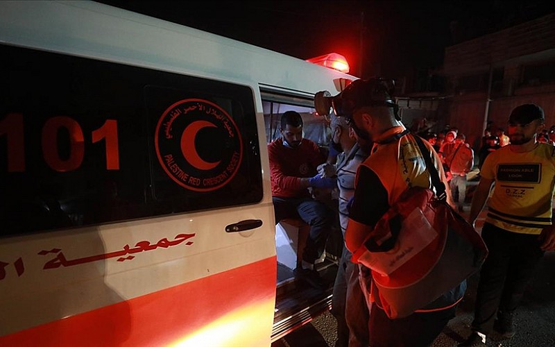 Filistin Kızılayı: 139 kişi yaralandı