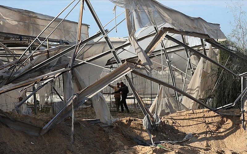 İsrail saldırıları, Gazze'de tarım sektörüne yaklaşık 2 milyon dolar zarar verdi