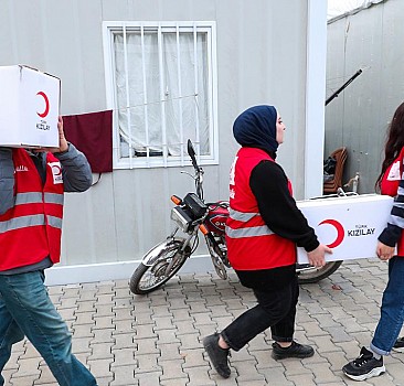 Kızılay'dan 1,2 milyon depremzedeye kış yardımı