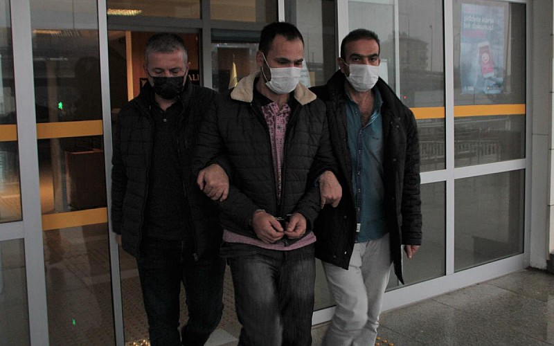 Antalya'da yengesini makasla yaralayan zanlı tutuklandı