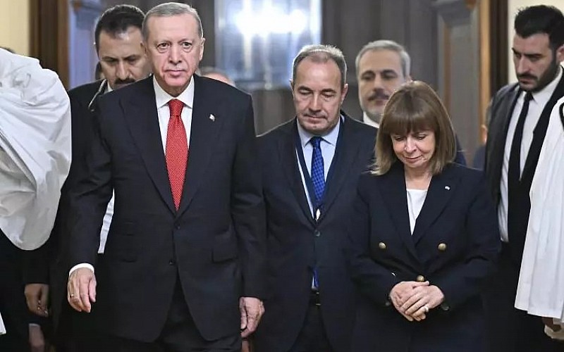 Cumhurbaşkanı Erdoğan, Yunanistan Başbakanı Miçotakis ile ortak basın toplantısında konuştu: