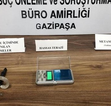 Antalya'da uyuşturucu operasyonunda yakalanan şüpheli tutuklandı