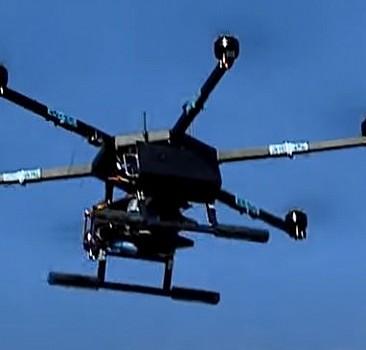 Kara birliklerinin silahı havan dronla havalandı