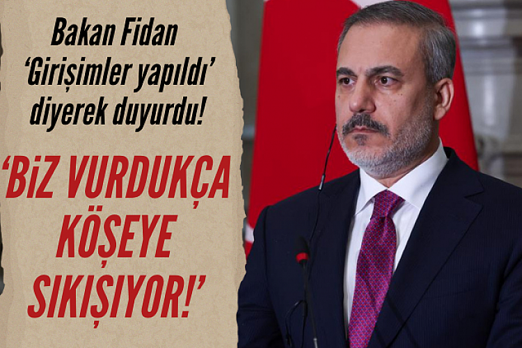 Bakan Fidan: Biz vurdukça PKK köşeye sıkışıyor