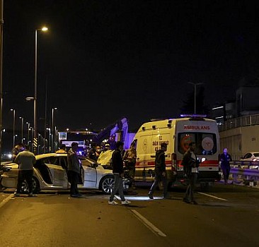 İstanbul'da meydana gelen trafik kazasında 5 kişi yaralandı
