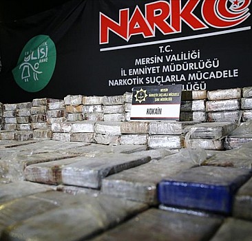 Mersin Limanı'nda 77 kilogram kokain ele geçirildi