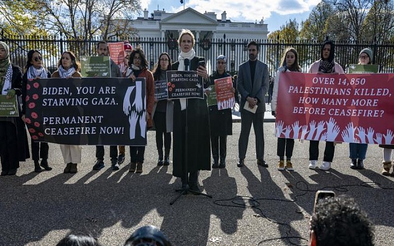 Oyuncular ve siyasetçilerden Beyaz Saray önünde Gazze için açlık grevi