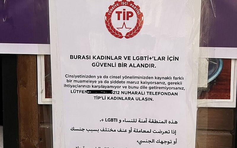 TİP deprem bölgesinde LGBT propagandası yaptı