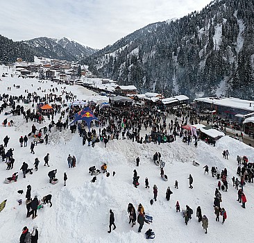 Rize'de "16. Ayder Kar Festivali" başladı