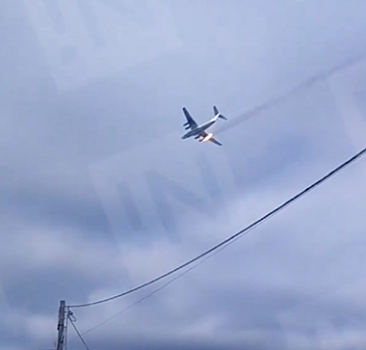 Rusya askeri nakliye uçağı düştü