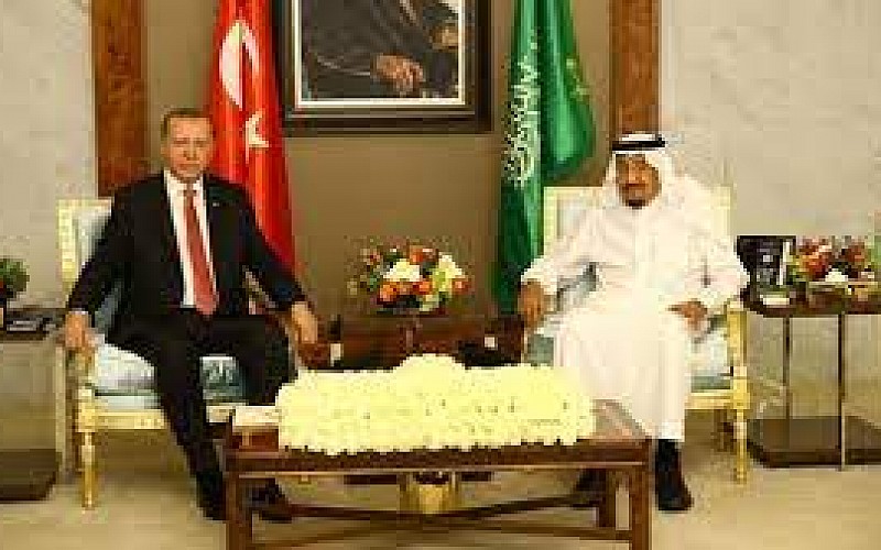 Başkan Erdoğan Kral Selman ile görüştü
