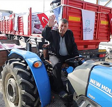 Kocaeli'de çiftçilere yüzde 50 hibeli 2 bin ton gübre dağıtıldı