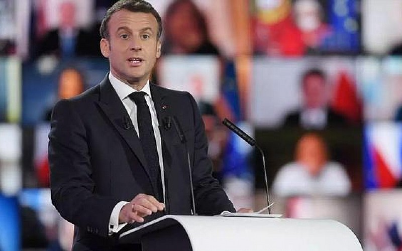 Fransa'da Macron'a Filistin çağrısı