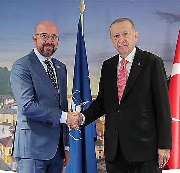 Başkan Erdoğan, AB Konseyi Başkanı'nı kabul etti