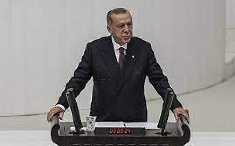 Cumhurbaşkanı Erdoğan, yeni yasama yılı açılışı için TBMM'ye geldi