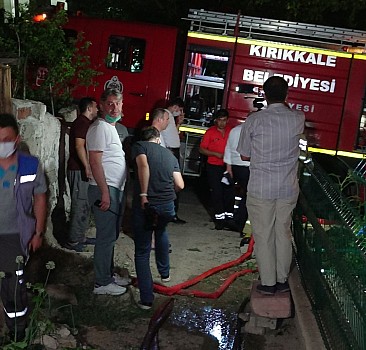 Kırıkkale'de bir evin balkonunda piknik tüpü patladı