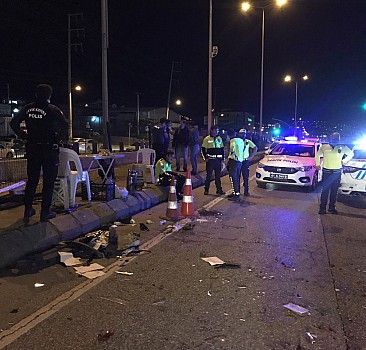 Kocaeli'de alkollü sürücü kontrol noktasında biri polis 3 kişinin yaralanmasına neden oldu