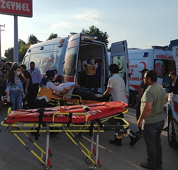 Bursa'da zincirleme trafik kazası: 2 yaralı