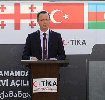 TİKA Başkanı Kayalar Gürcistan'da iki projenin açılışını gerçekleştirdi