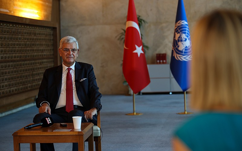 BM Genel Kurul Başkanlığını devreden Bozkır'dan "etkin bir BM için Genel Kurulun güçlendirilmesi" mesajı