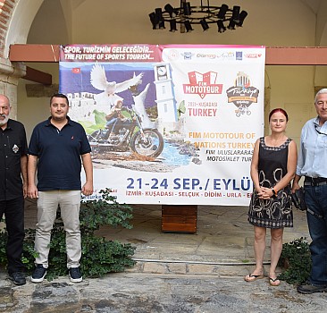 FIM Uluslararası Motosiklet Turu, yarın Kuşadası'ndan başlayacak
