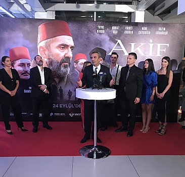 ''Akif'' filminin galası İstanbul'da yapıldı