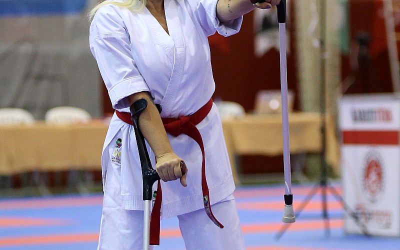 Türkiye Büyükler ve Veteranlar Karate Şampiyonası, Adana'da devam ediyor