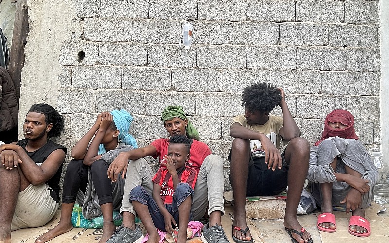 Libya'da zor durumdaki göçmenler ülkeden güvenli bir çıkış yolu arıyor