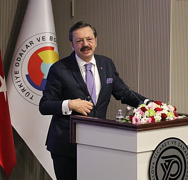 TOBB Başkanı Hisarcıklıoğlu, Yalova'da hizmet binası açılışına katıldı: