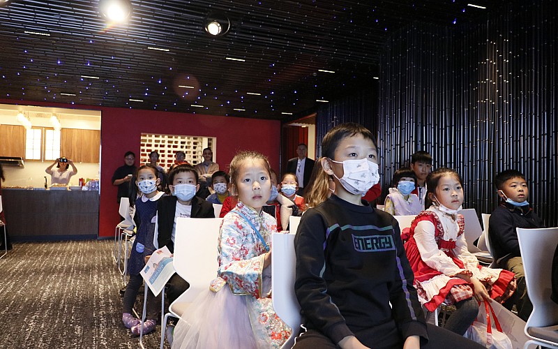 Pekin Yunus Emre Enstitüsü, küçük Çinli öğrencileri ağırladı
