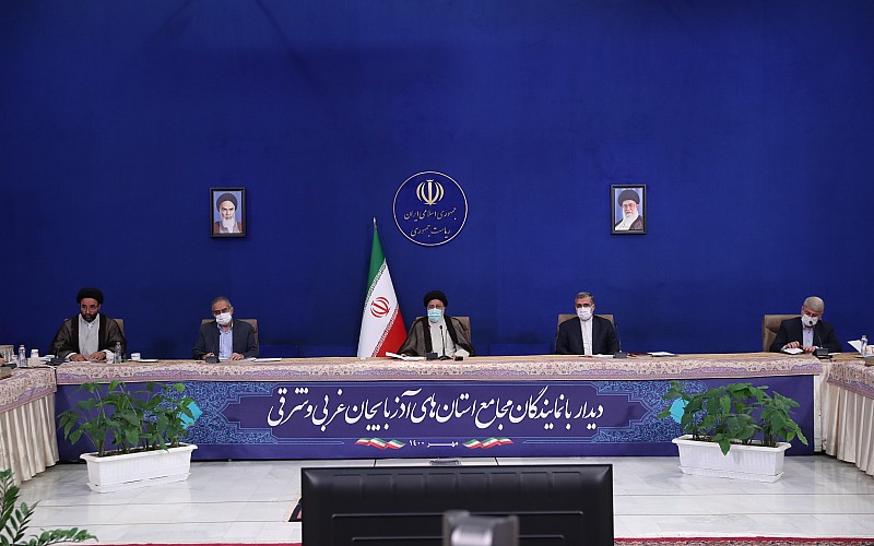 İran Cumhurbaşkanı Reisi: "Siyonistlerin komşu ülkelerle ilişkilerimizi bozmasına izin vermeyeceğiz"