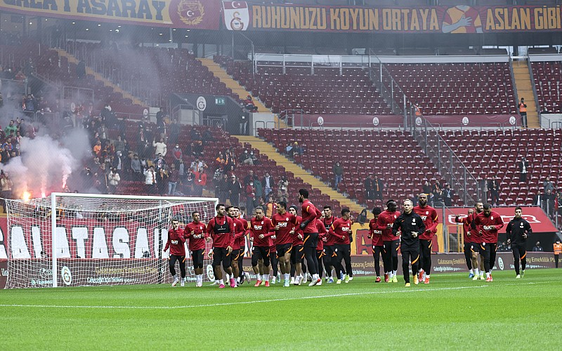 Galatasaray, derbi hazırlıklarını tamamladı