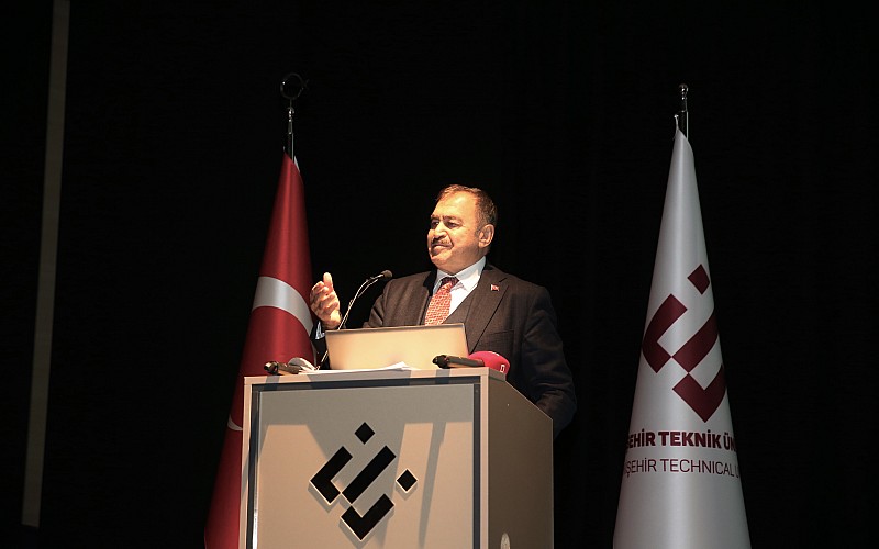 TBMM Küresel İklim Değişikliği Araştırma Komisyonu Başkanı Eroğlu, ESTÜ Akademik Yıl açılışında konuştu: