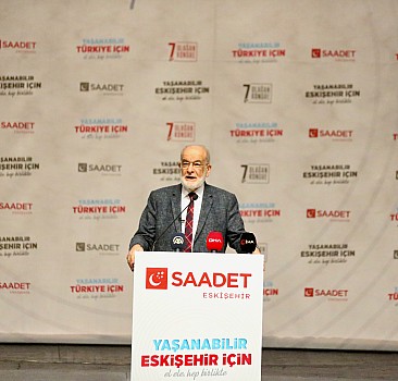 Karamollaoğlu, partisinin Eskişehir kongresinde konuştu: