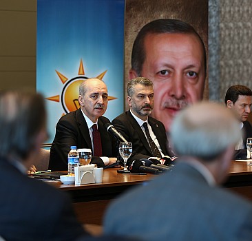 Kurtulmuş, Trabzon'da basın toplantısı düzenledi