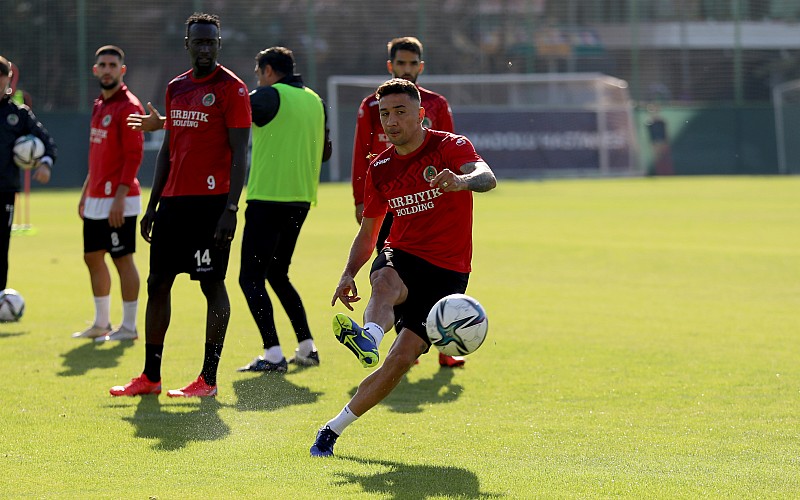 Alanyaspor, Yeni Malatyaspor maçının hazırlıklarını tamamladı