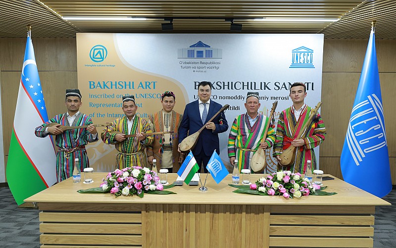 Özbekistan'ın "Bahşı" sanatı, UNESCO'nun Somut Olmayan Kültürel Miras listesine alındı