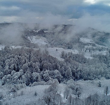 Batı Karadeniz'de "kar güzelliği"