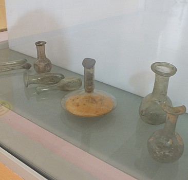 Sivas'ta tarihi cam fanustaki malzemenin zeytinyağı olduğu belirlendi