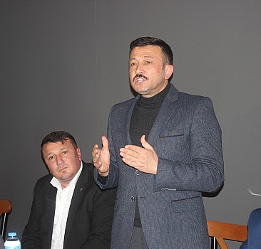 Hamza Dağ, İzmir'de teşkilat üyeleriyle bir araya geldi