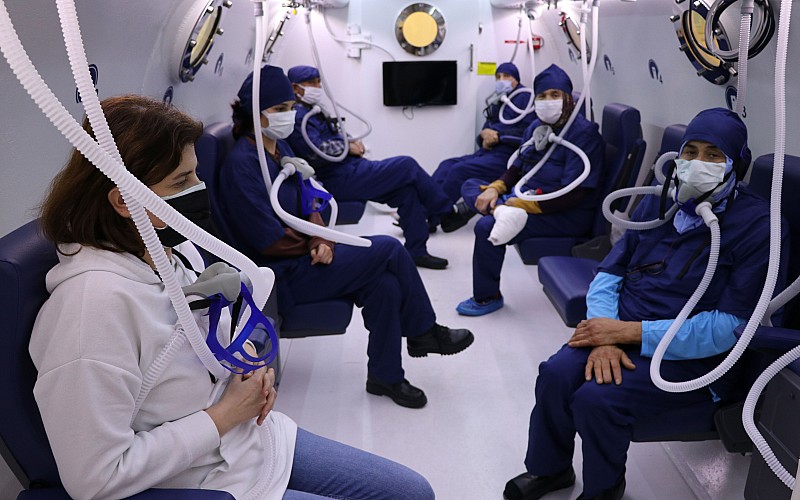 Adana Şehir Eğitim ve Araştırma Hastanesi oksijenle şifa dağıtıyor