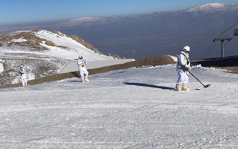 Ergan Dağı'nda turist güvenliği için jandarma "daima göreve hazır"
