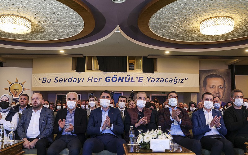 Bakan Kurum, AK Parti Ankara İl Başkanlığı Kampı'nda konuştu
