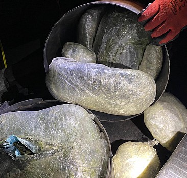 Şanlıurfa'da otomobilin LPG tankında 16,5 kilogram esrar ele geçirildi