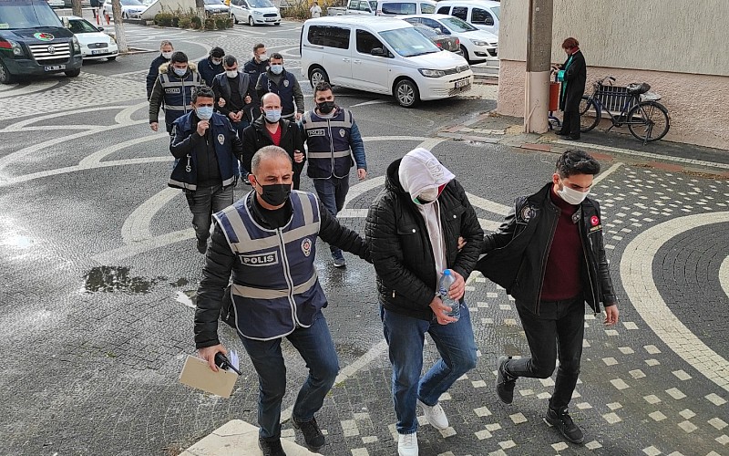 Konya'da uyuşturucu operasyonunda 14 kişi gözaltına alındı, 2'si tutuklandı