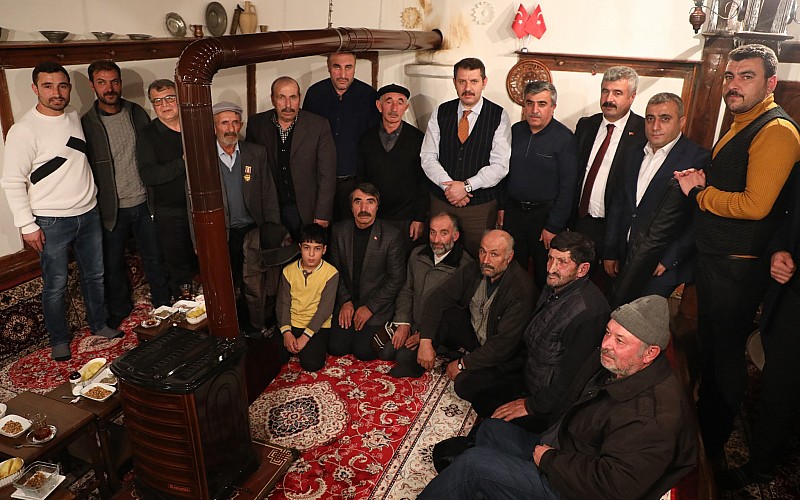 Sivas'ta "Köy Odası Sohbetleri Projesi" yeniden hayata geçirildi