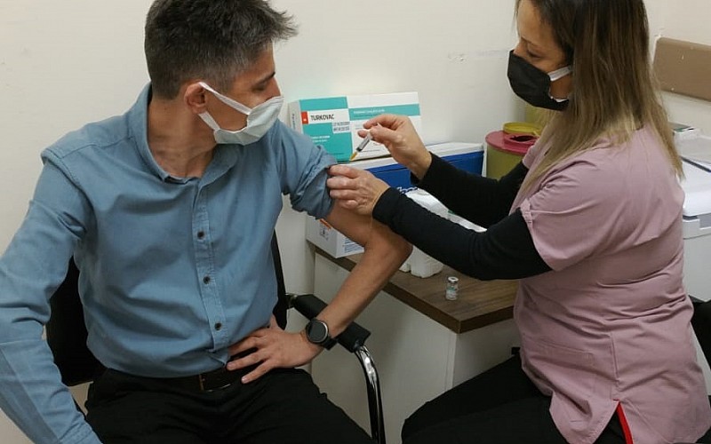 TURKOVAC aşısı Giresun'da uygulanmaya başlandı