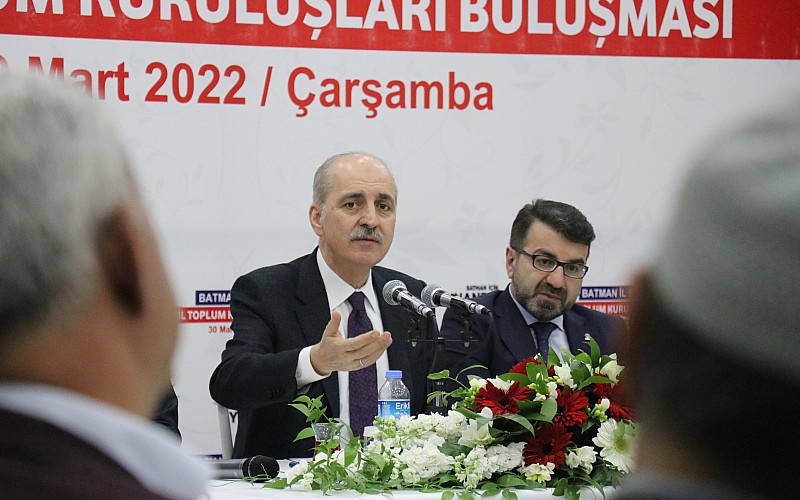 AK Parti Genel Başkanvekili Kurtulmuş "Türkiye'yi Yarınlara Taşımak" konferansında konuştu