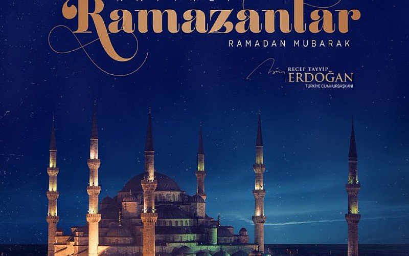 Cumhurbaşkanı Erdoğan'dan ramazan ayı paylaşımı